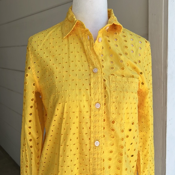 J CREW Eyelet Shirt - Picture 3 of 10